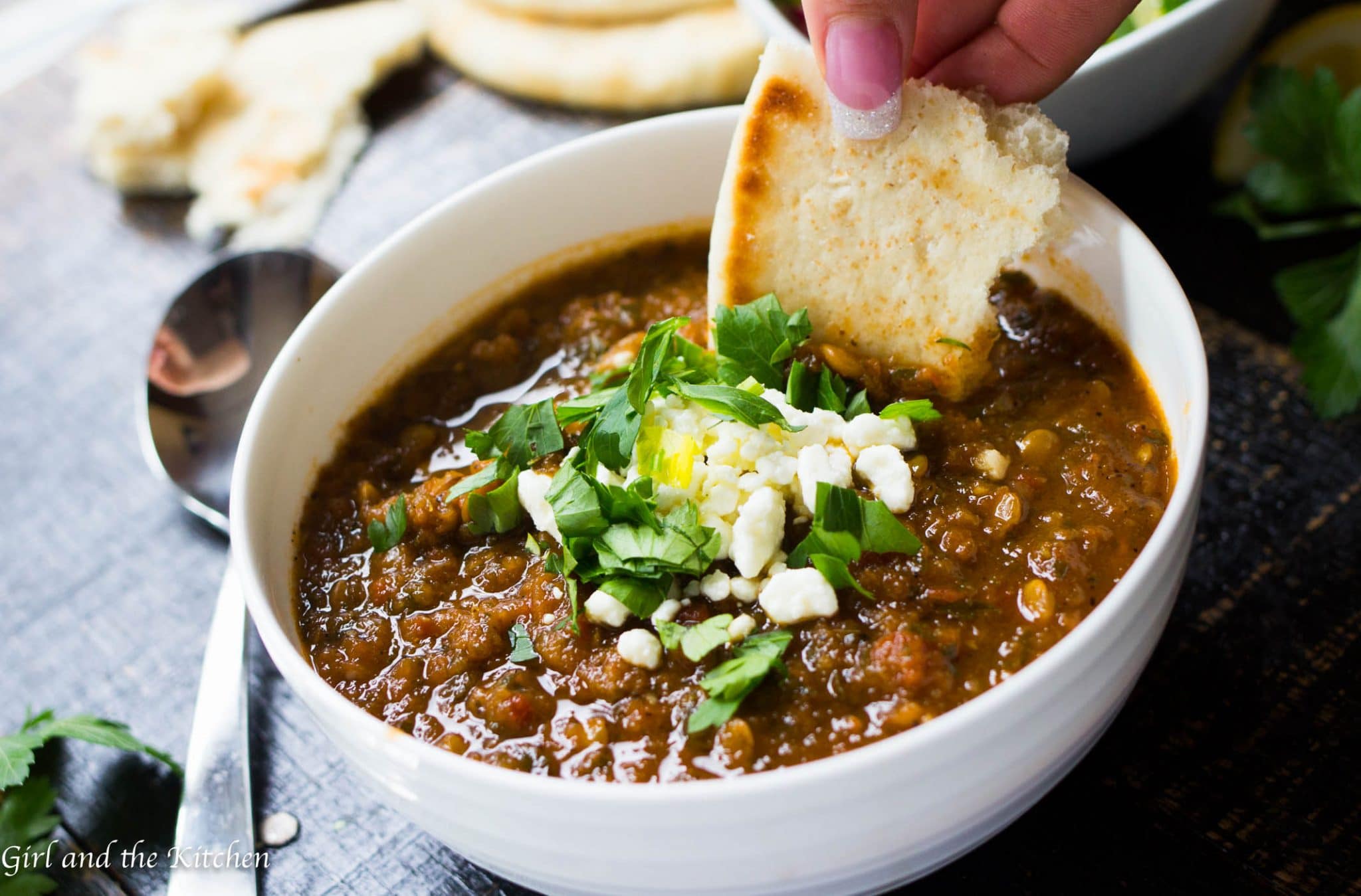 Jordanian Lentil Soup Recipe traditional food in the country