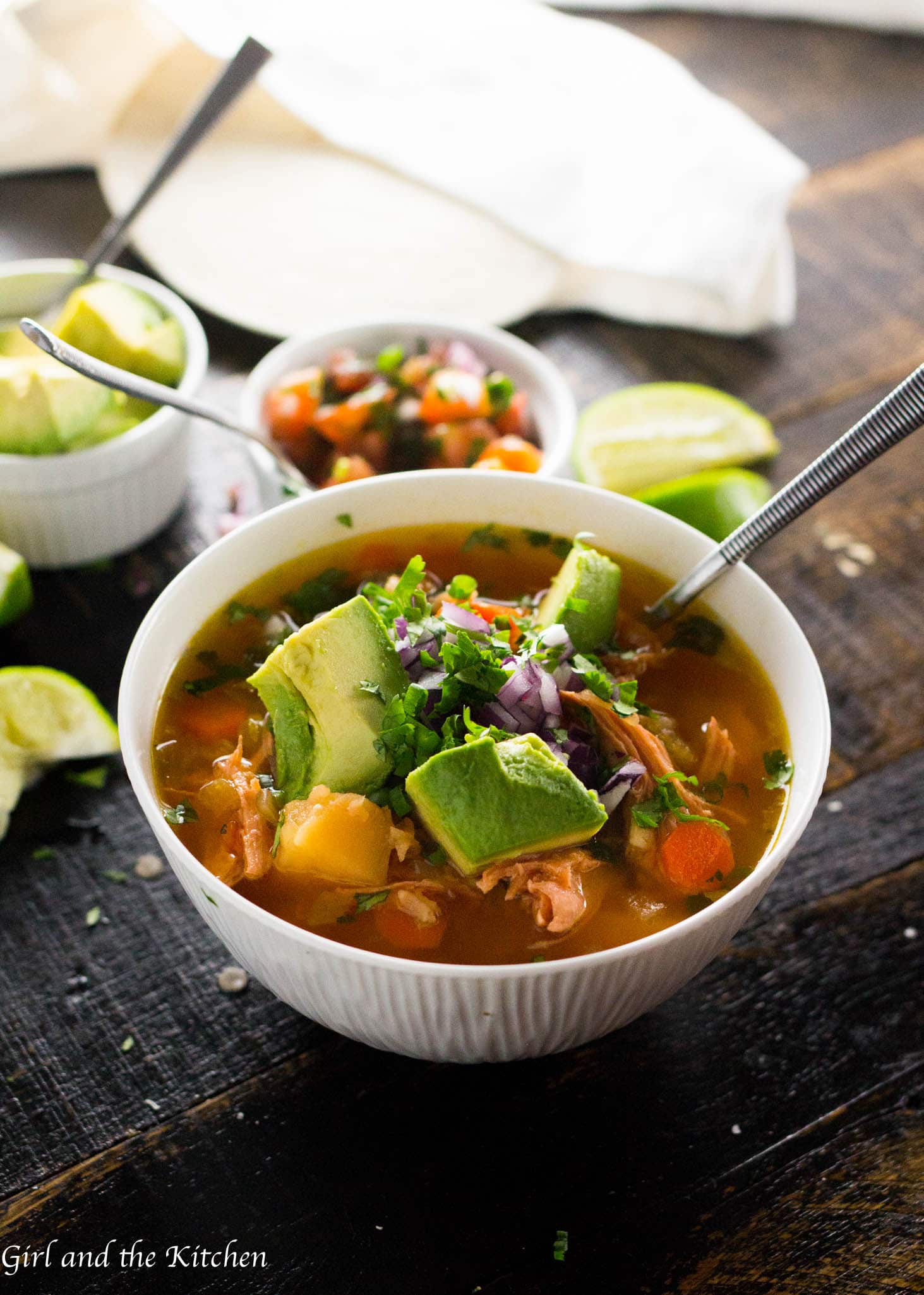 Caldo De Pollo Mexicano {Mexican Chicken Soup}