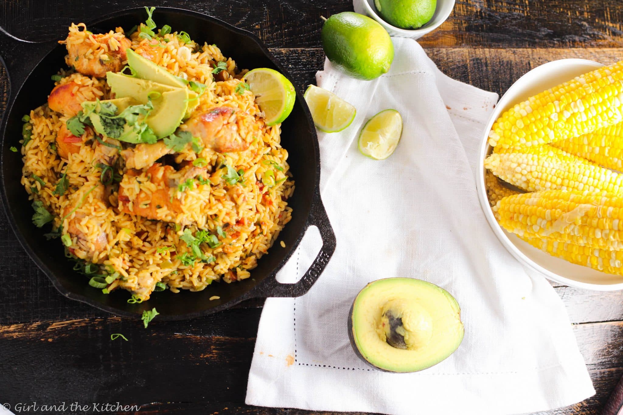 Arroz con PolloOne Pot Mexican Rice and Chicken - Girl and the