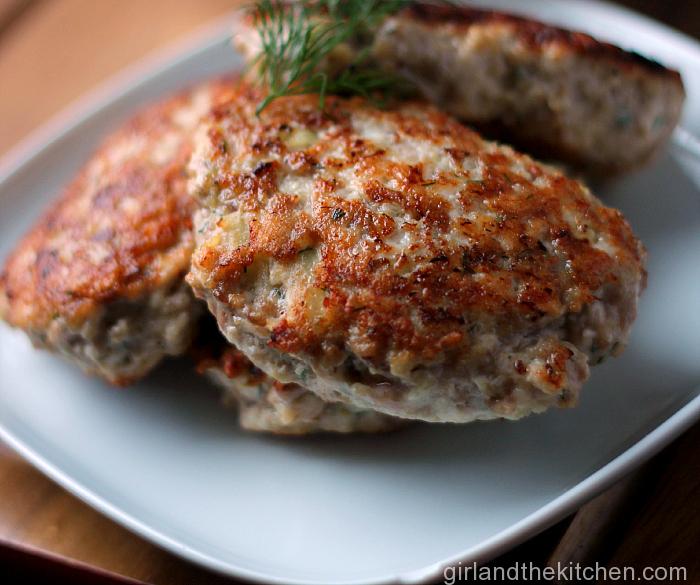 Russian Chicken Cutlets from the Girl and the Kitchen