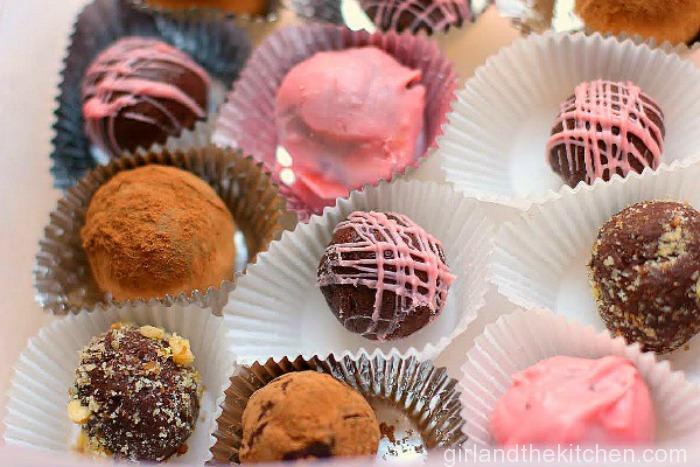 Hazelnut and Chocolate Truffles