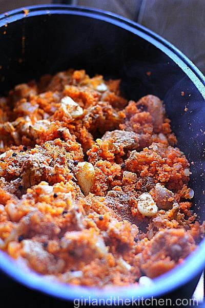 Plov is the ultimate Russian comfort food. It's a one pot chicken and rice dish that is packed with flavors and spices and just takes a few steps to reach ultimate rice perfection. Perfect rice and tender chicken that beg you for just another bite. Plus it's SUPER freezer friendly! How awesome is that!