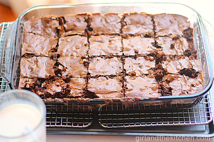 Fudgy Nutella Brownies