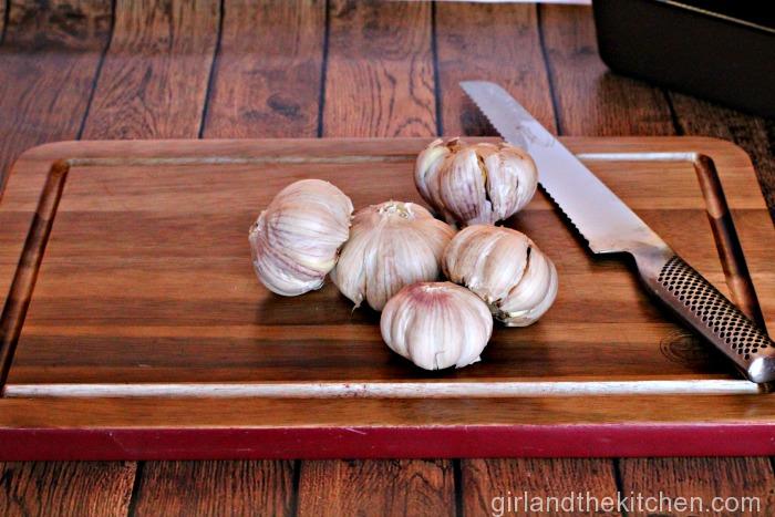 How to Roast Garlic - Girl and the Kitchen