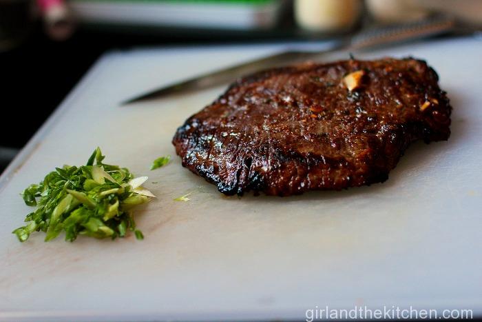 My Asian Style Grilled and Marinated Flank Steak is full of flavor, texture and that mmmmmm savory umami balance on your palate that makes you beg for more and more.
