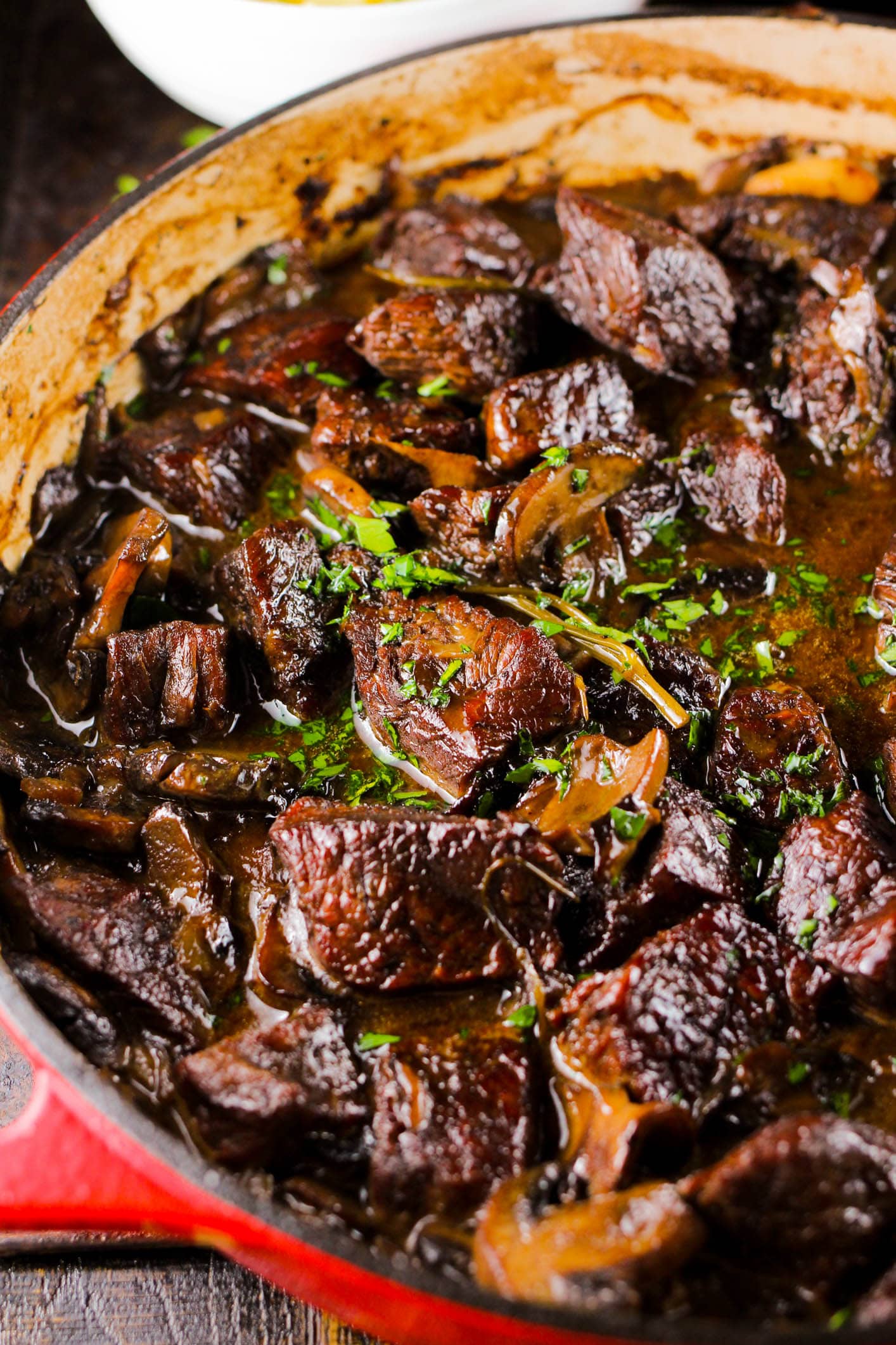 Wild Mushroom and Beef Stew