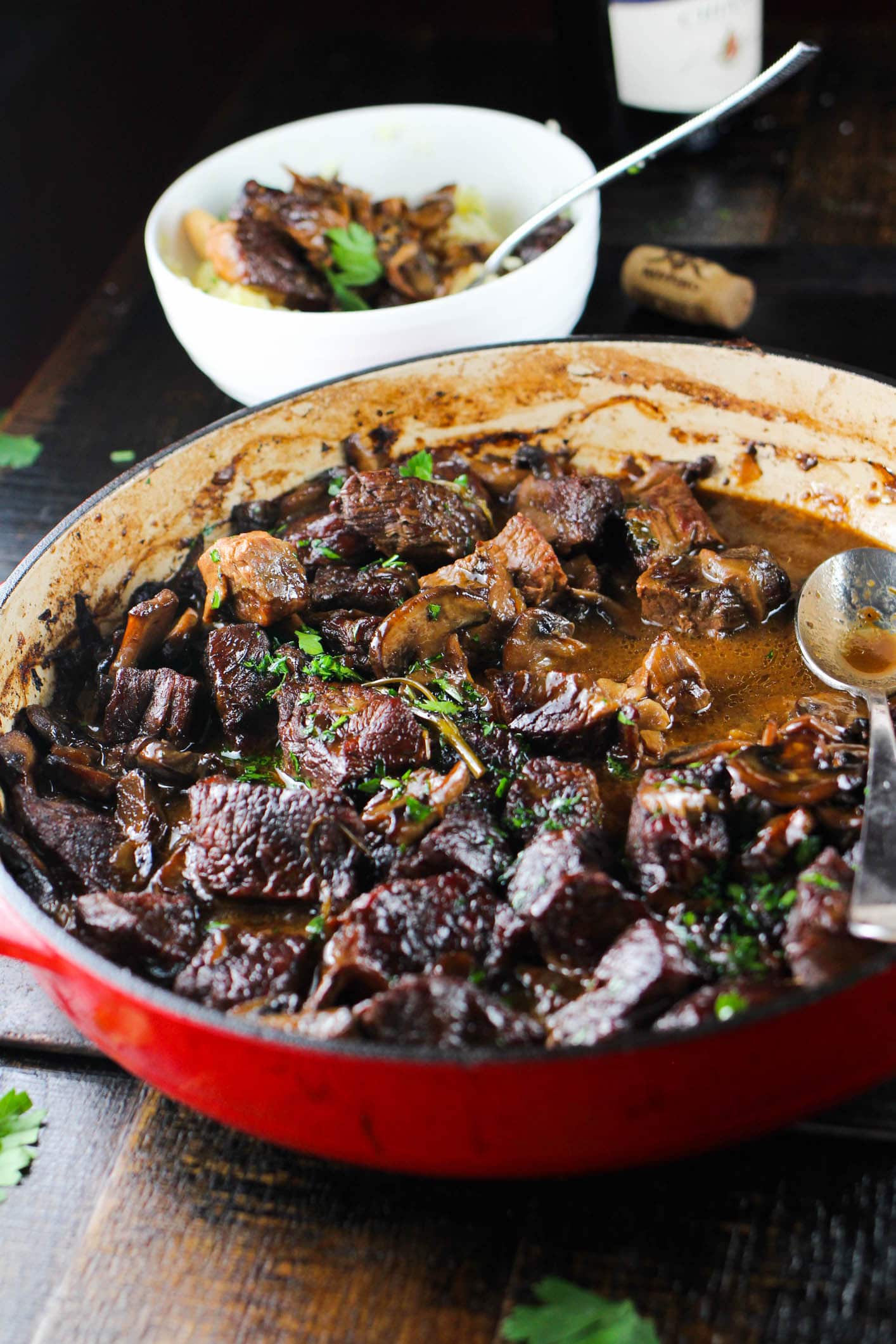 Wild Mushroom and Beef Stew - Girl and the Kitchen