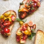Learning how to make a classic Italian bruschetta means having the best appetizer recipe in your arsenal. It's a combination of bright and juicy tomatoes, fruity olive oil and crispy bread. It's classic, delicious and beyond simple!