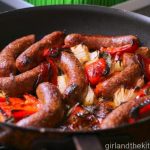 Balsamic Sausage and Peppers. Girl and the Kitchen