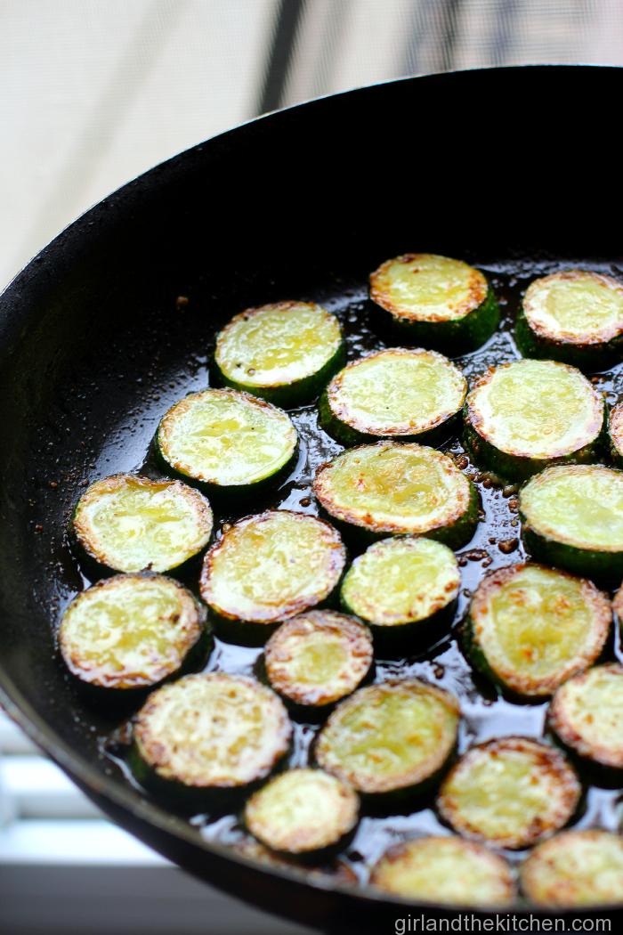 Zucchini Coins from the Girl and the Kitchen