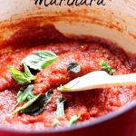 Freezer Friendly Marinara from the Girl and the Kitchen