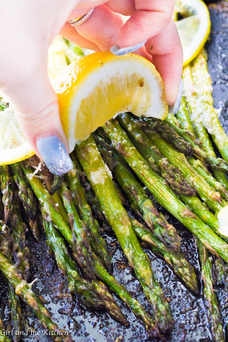 Lemon Parmesan Asparagus