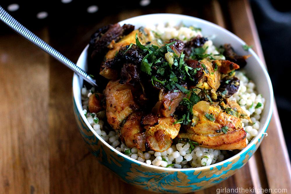 Healthy and Easy Moroccan Chicken...A One Pot Chicken Recipe image