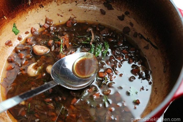 beef short ribs with polenta