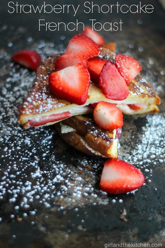 A fancied up version of the classic French Toast stuffed with juicy strawberries and sweet cream cheese.