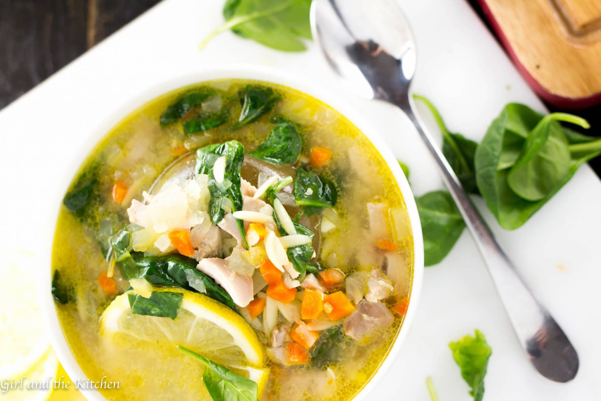 Chicken Noodle Soup with a Fresh Turkey Ciabatta Bread with all