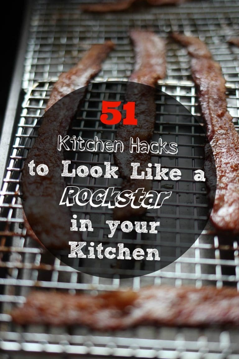 51 Kitchen Hacks to Look Like a Rockstar in your Kitchen