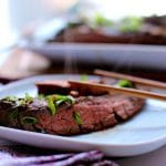 Asian Marinated and Grilled Flank Steak. Girl and the Kitchen 07