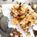 Chipotle Lime Oven Roasted Cauliflower Popcorn