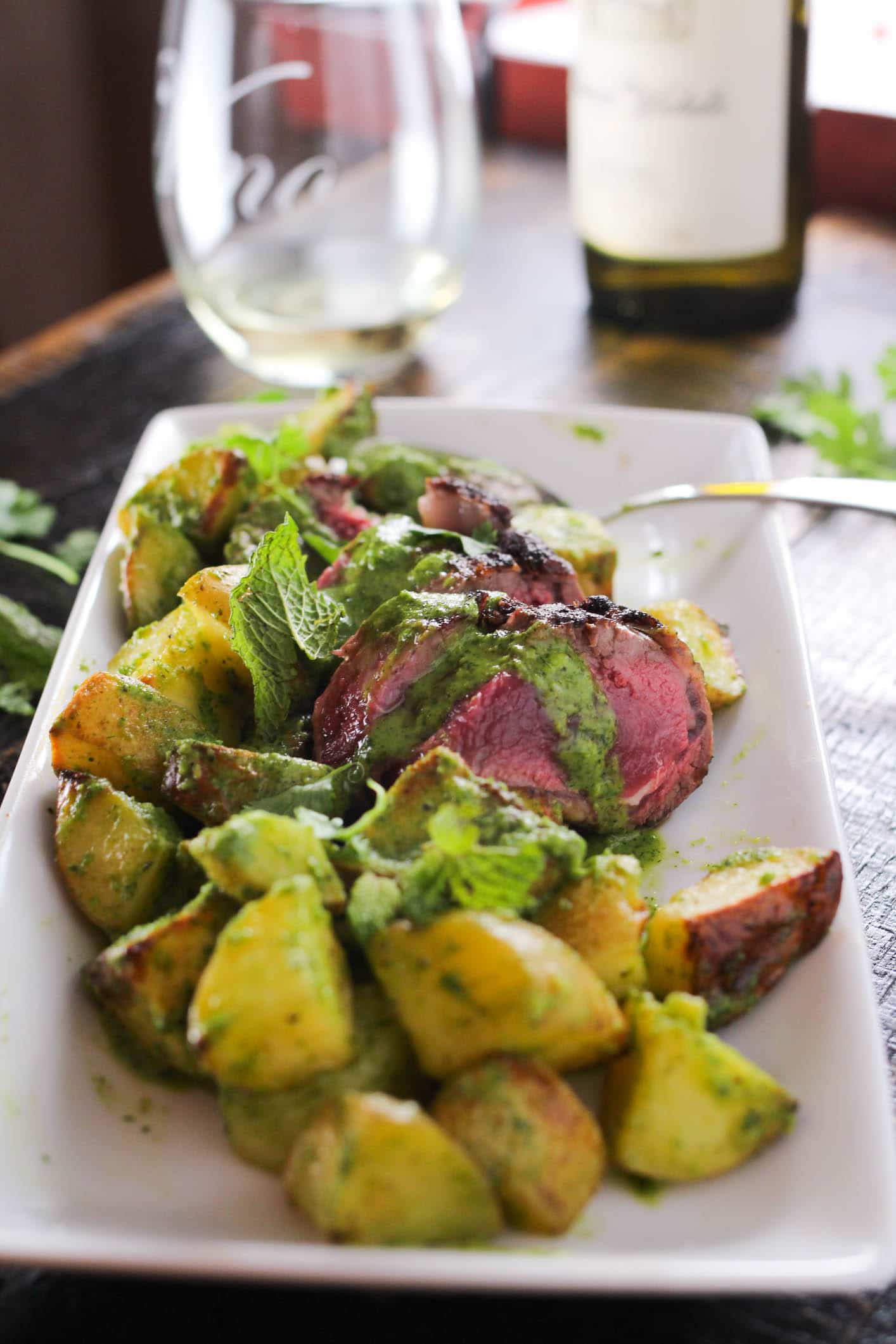A simple and elegant one pan roasted lamb and potato recipe cooked to perfection and drizzled with an herb infused chimichurri.A simple and elegant one pan roasted lamb and potato recipe cooked to perfection and drizzled with an herb infused chimichurri.A simple and elegant one pan roasted lamb and potato recipe cooked to perfection and drizzled with an herb infused chimichurri.A simple and elegant one pan roasted lamb and potato recipe cooked to perfection and drizzled with an herb infused chimichurri.