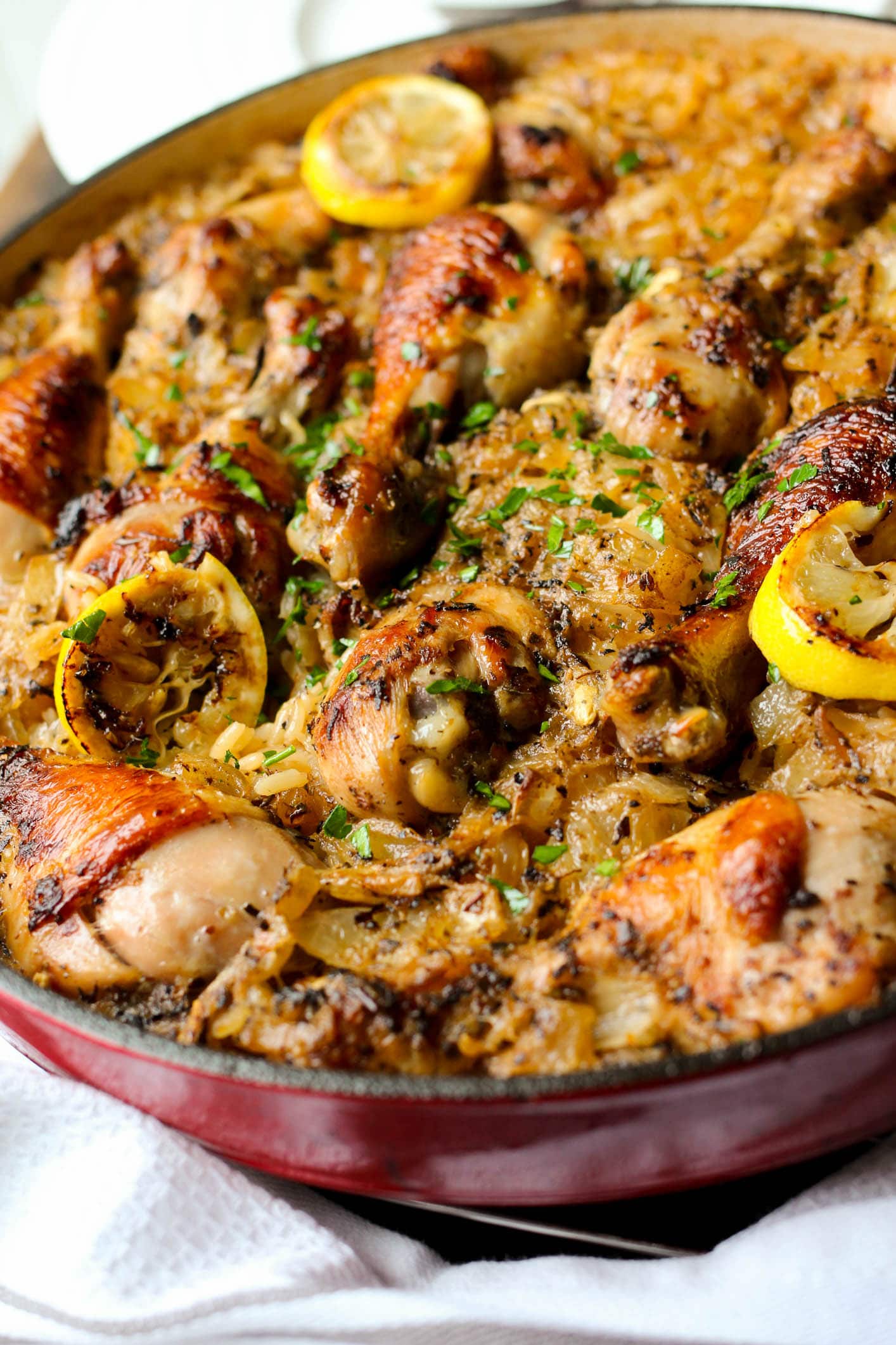 An incredibly easy and scrumptious chicken and rice dish made in just one pot!!!