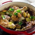 One Pot Russian Garlic Chicken and Potatoes-2