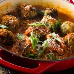 Spicy Vegetarian Meatballs