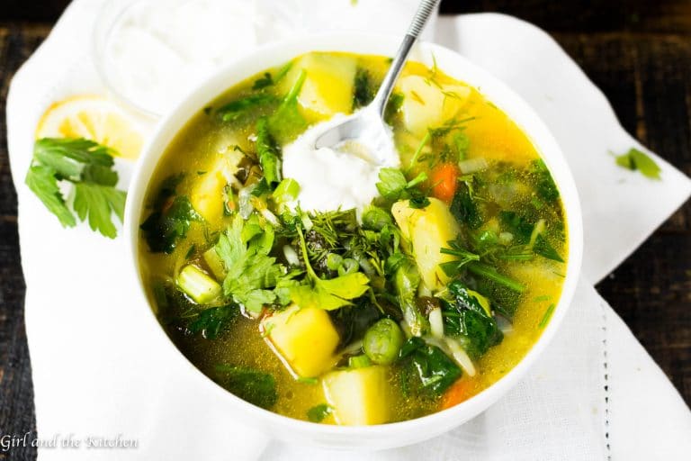 Ukrainian Green Chicken Soup…Зеленый борщ