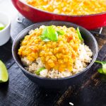 Golden Yellow Lentil Dal with Curr