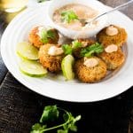 Savory Rice and Tuna Fish Cakes with Chipotle Aioli