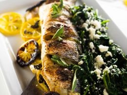 Roasted Branzino With Lemon and Thyme Recipe