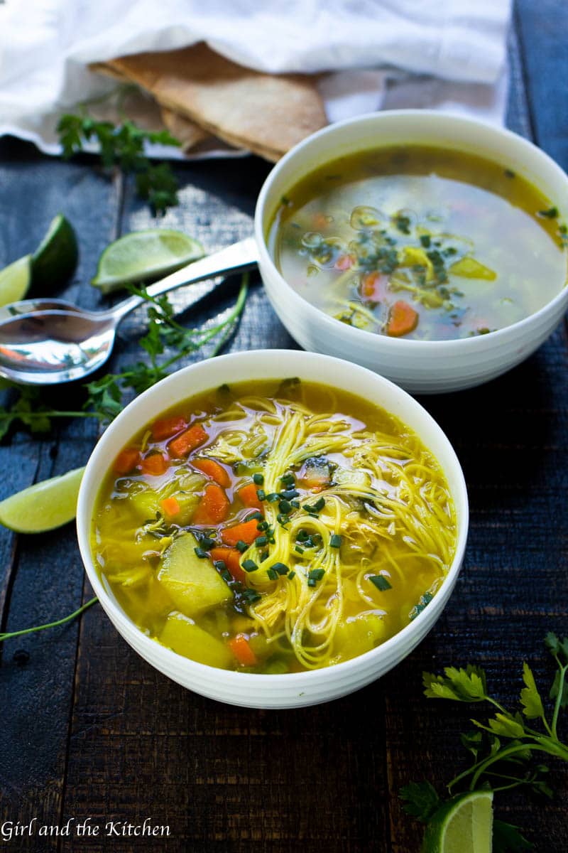 persian chicken noodle soup