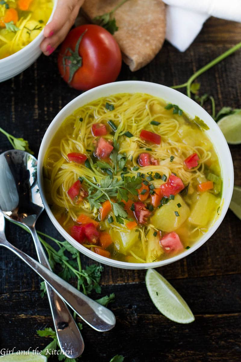 persian chicken noodle soup