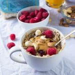 Peanut Butter and Jelly Overnight Oats