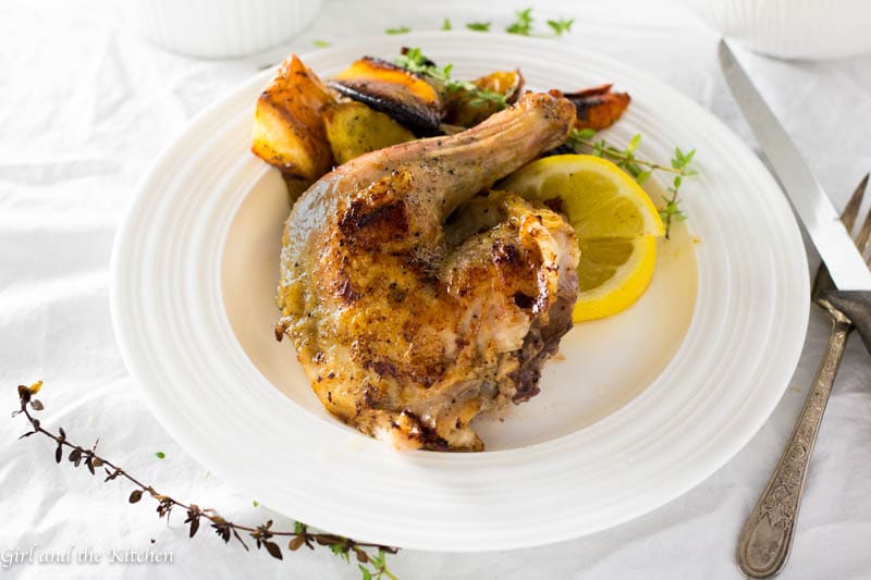 Prepare for the easiest, juiciest and most delicious tasting roast chicken you have ever laid eyes on. This classic Thomas Keller roast chicken recipe is based off 3 ingredients and one pan! Chicken was never this simple or this perfect!