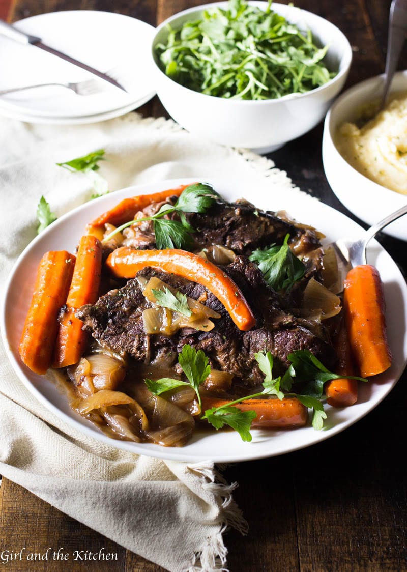 Dutch Oven Pot Roast - Cooking For My Soul