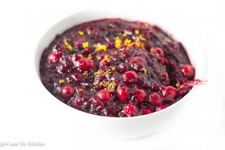 Simple Cranberry Sauce with Citrus