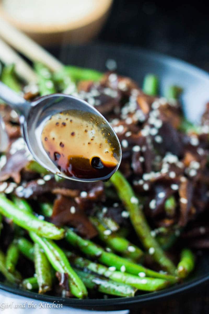 Meet an exciting twist on an ordinary vegetable. These Honey Soy Glazed Green Beans are packed with flavor and tossed in a gorgeous honey glaze that sticks to every delicious side! The addition of woodsy shiitake mushrooms only adds to the deliciousness of this side!