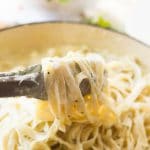 Learn how to make Fettuccine Alfredo that is not swimming in a greasy sauce and comes together in only 30 minutes but tastes like it has been simmering away all day. My version of the classic Italian American pasta is super simple and is brought to flavor perfection with just a few easy tips from a an Italian chef.