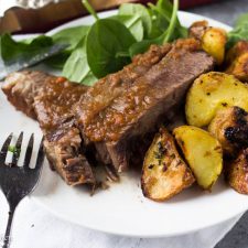 Red Wine Braised Instant Pot Brisket-image