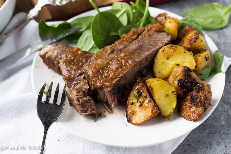 Red Wine Braised Instant Pot Brisket