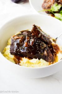 Instapot short ribs - Girl and the Kitchen