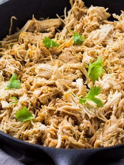 Instant Pot Shredded Chicken (Mexican Style)