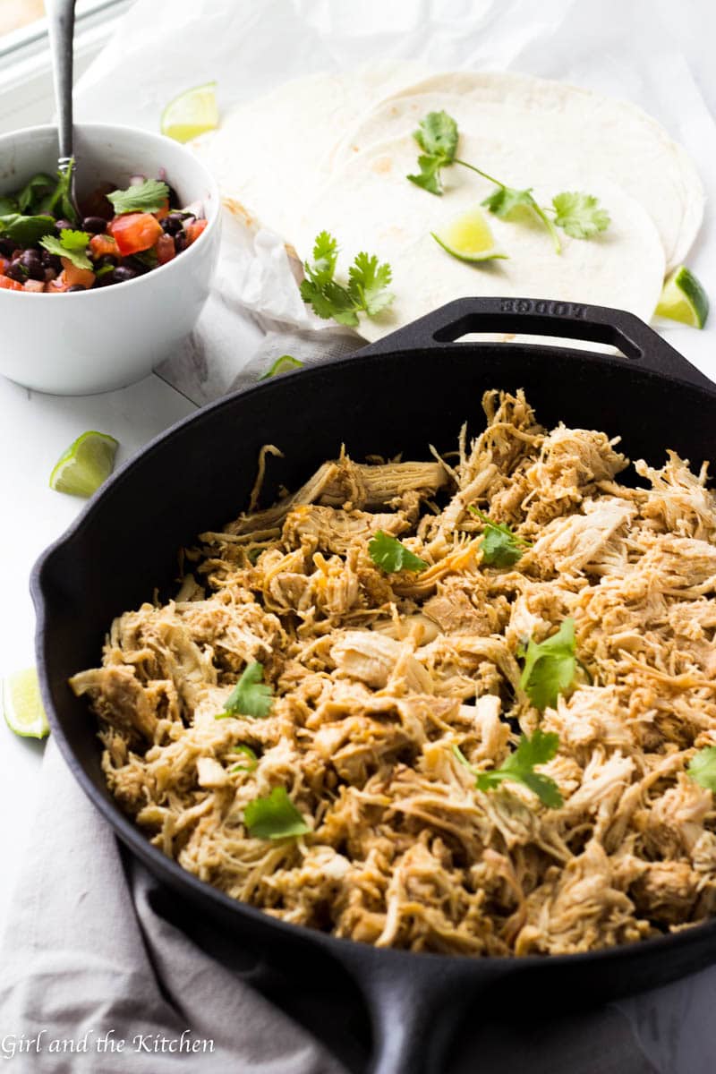 Instant pot discount shredded chicken meals