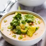 20 Minute Creamy Enchilada Soup