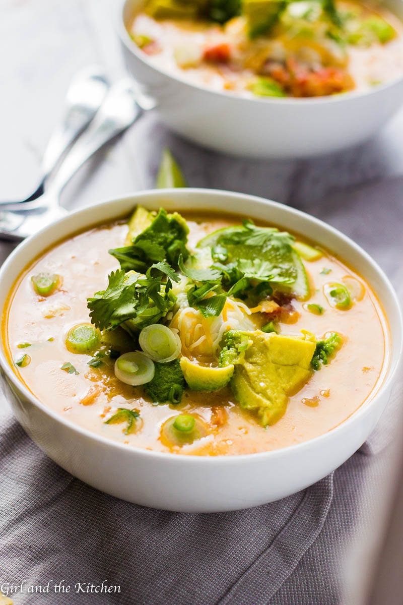 Creamy Tomato Corn and Avocado Blender Soup - Queen of My Kitchen