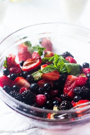 Macerated Summer Berry Salad