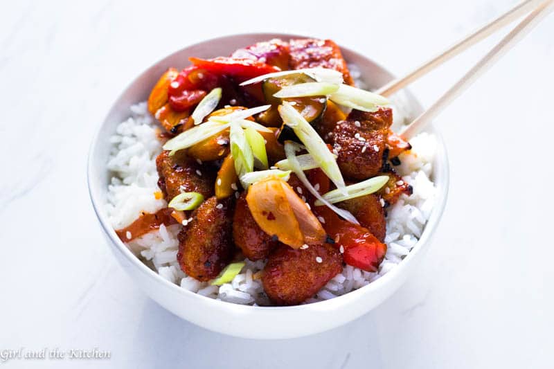 baked sweet and sour chicken