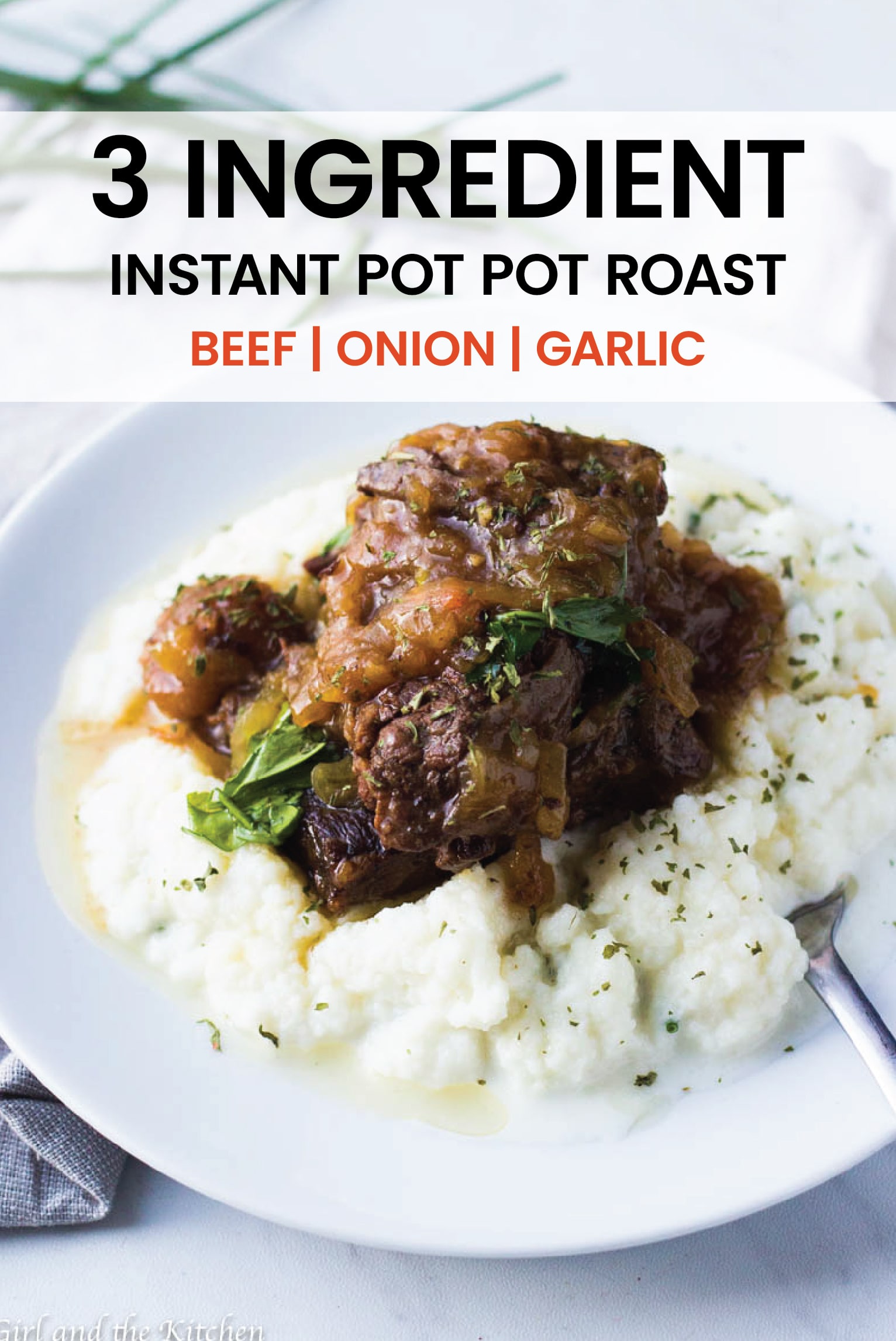 3 Ingredient Instant Pot Pot Roast