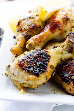 How to Roast Chicken Drumsticks with Garlic and Herbs - Girl and the ...